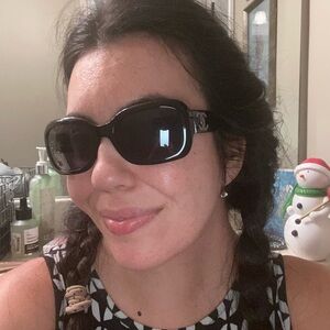 CHANEL Black Sunglasses